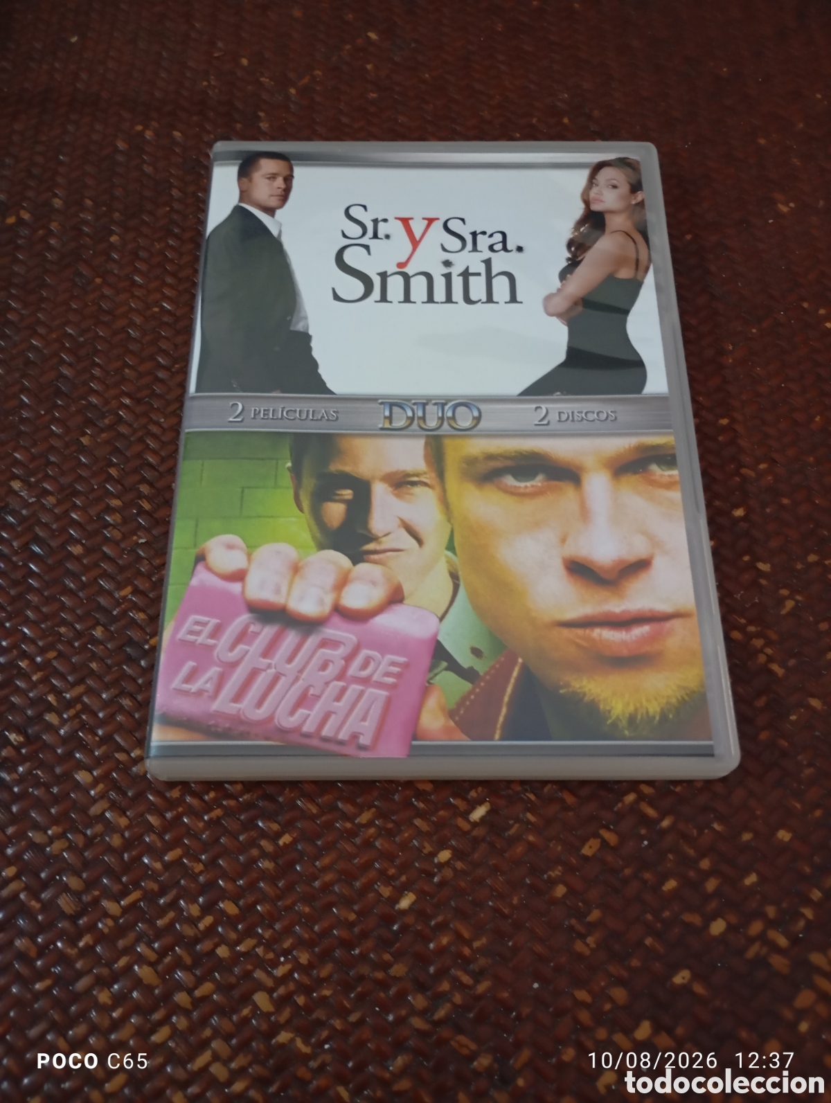 Cine: Se y Sra Smith y el club de la lucha DVD