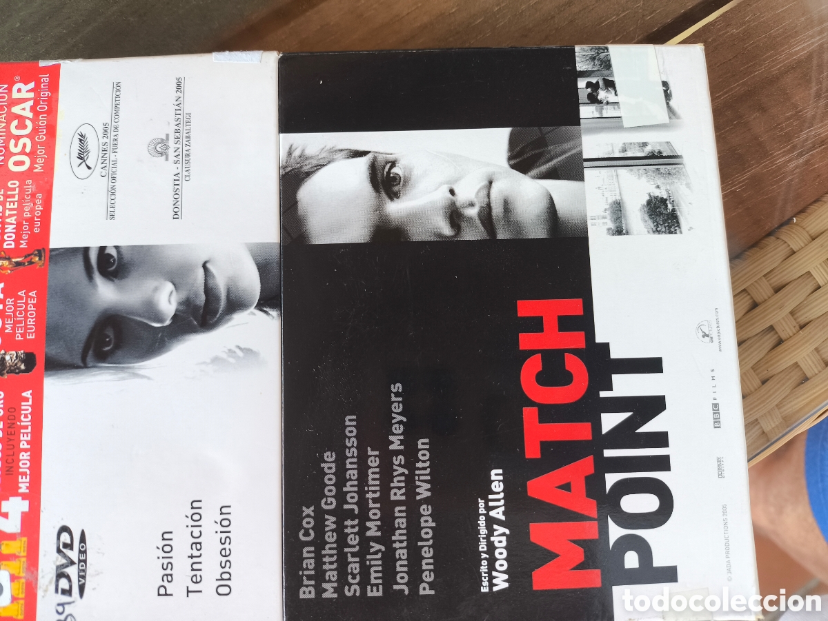 Cine: DVD de match point.lote M.n.679