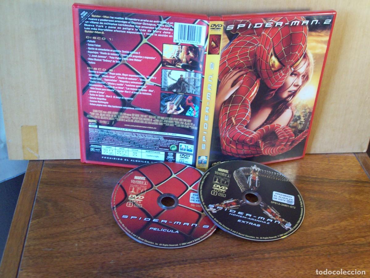Cine: SPIDER-MAN 2 - KIRSTEN DUNST - JAMES FRANCO - ALFRED MOLINA ROSEMARY HARRIS DOBLE DVD