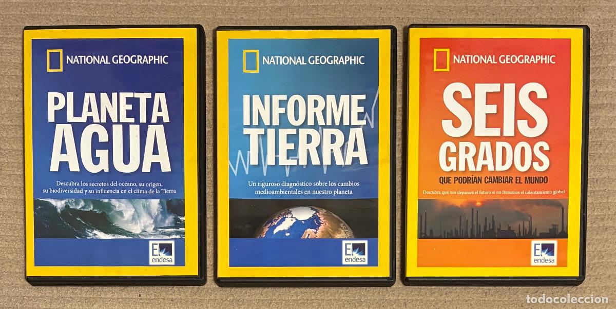 Cine: 3 Dvd's. National Geographic (0821DVD)