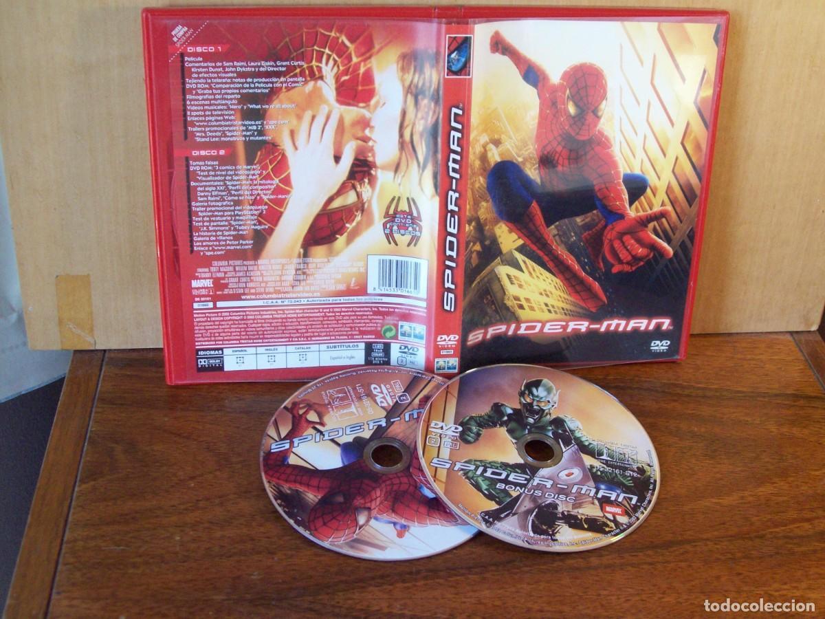 Cine: SPIDER-MAN - TOBEY MAGUIRE - WILLEN DAFOY - KIRSTEN DUNTS - JAMES FRANCO - DVD DOBLE