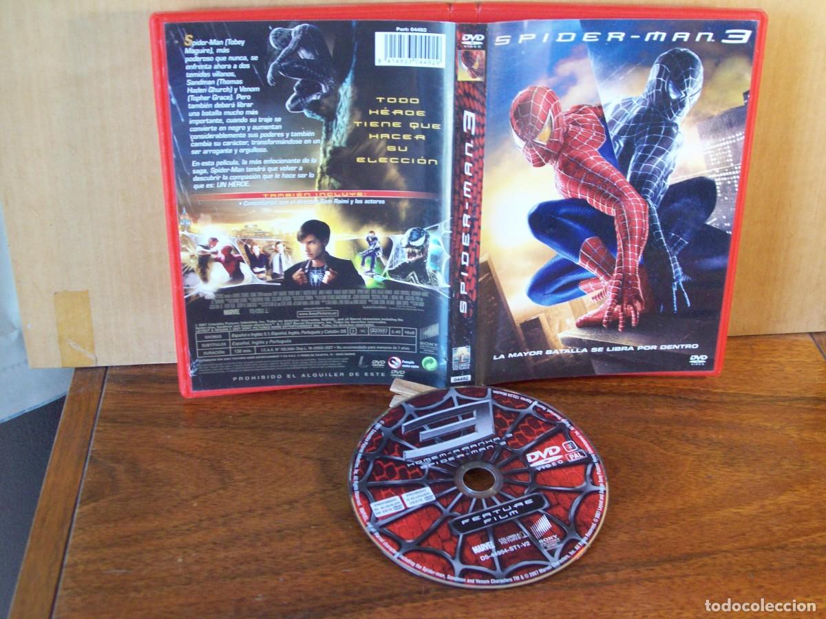 Cine: SPIDER-MAN 3 - TOBEY MAGUIRE - KIRSTEN DUNTS - JAMES FRANCO - TOMAS HADEN CHURCH - DVD