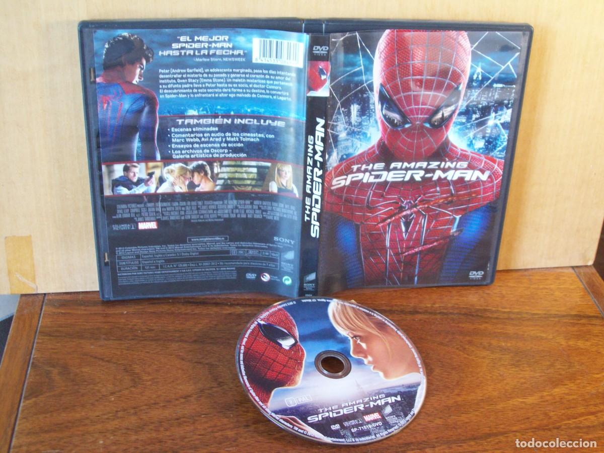 Cine: SPIDER-MAN THE AMAZING - ANDREW GARFIELD - EMMA STONE - RHIS IFANS - DENIS LEARY - DVD