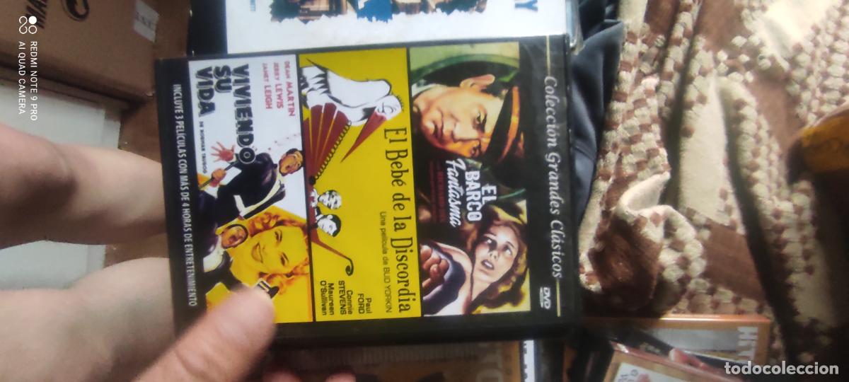 Cine: Pel&iacute;cula de Dvd 3x1 El barco Fantasma, El bebe de la discordia, Viviendo su vida