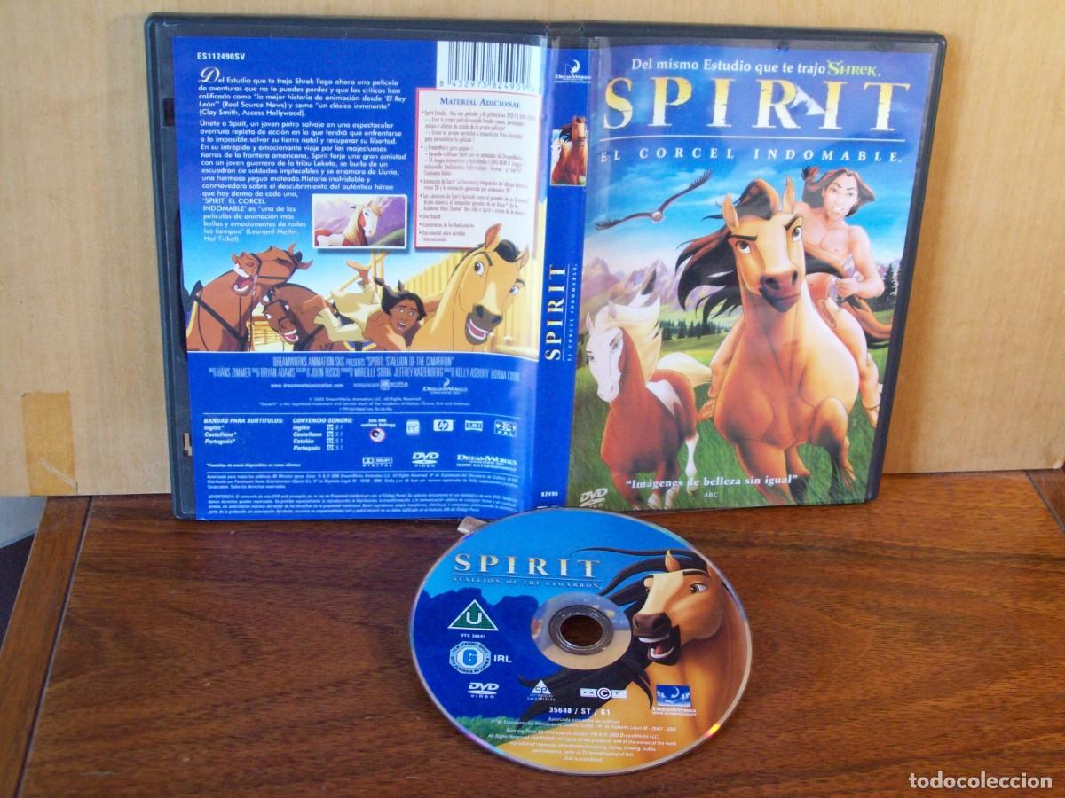 Cine: SPIRIT (EL CORCEL INDOMABLE) - MUSICA DE HANS ZIMMER - DVD