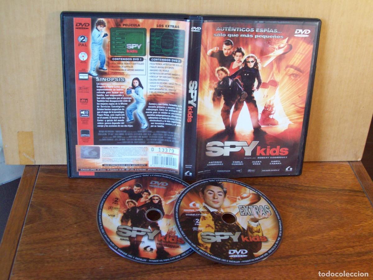 Cine: SPY KIDS - ANTONIO BANDERAS - CARLA CUGINO - ALEXA VEGA - SARYL SABARA - DOBLE DVD