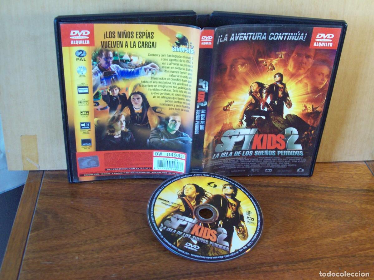 Cine: SPY KIDS 2 LA AVENTURA CONTINUA - ANTONIO BANDERAS - CARLA CUGIONA - DVD EDICION ALQUILER