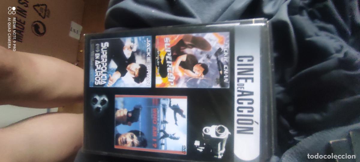 Cine: DVD SUPERCOP , SUPERPOLICIA EN APUROS , WHO AM I ? ( CAJA FINA