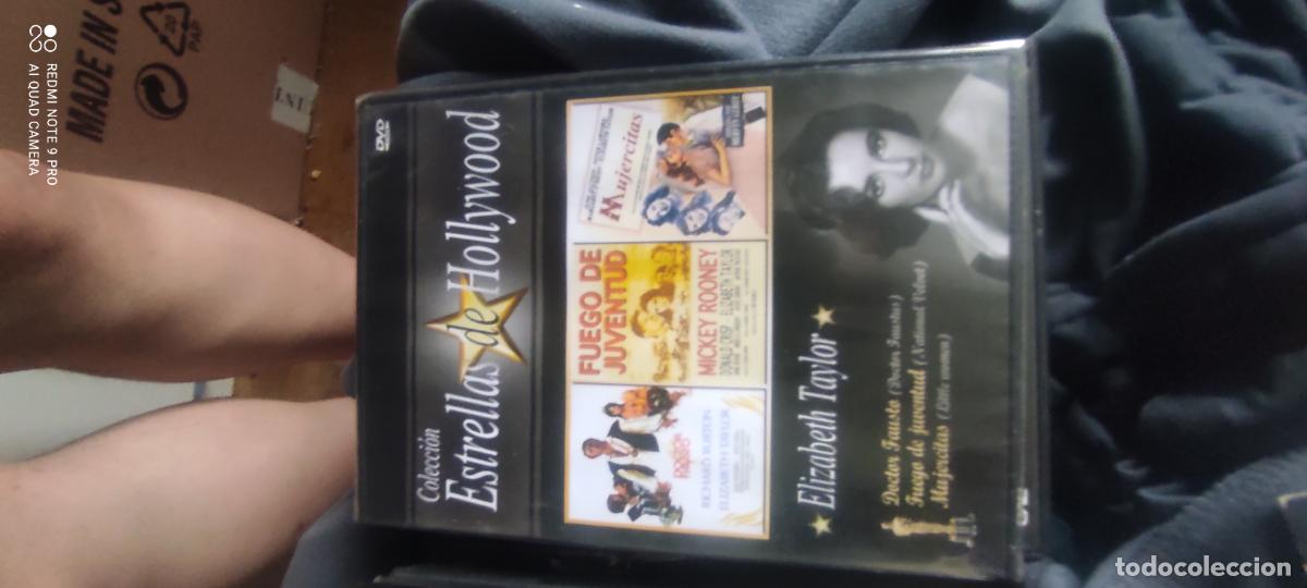 Cine: DVD DOCTOR FAUSTO , FUEGO DE JUVENTUD , MUJERCITAS ( CAJA FINA PRECITADO )