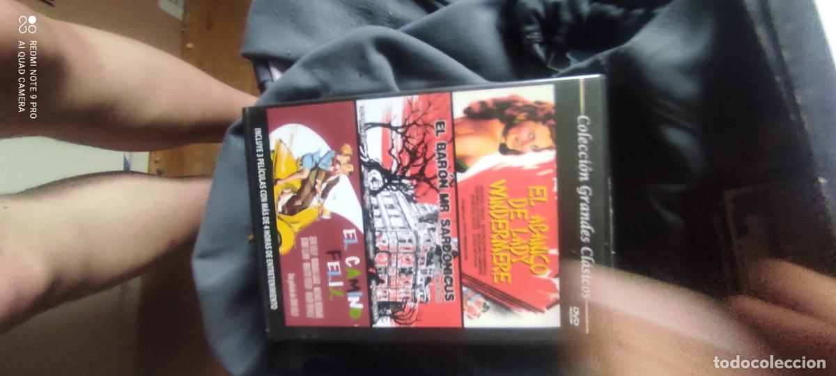 Cine: DVD EL ABANICO DE LADY WINDERMERE , EL BARON MR. SARDONICUS , EL CAMINO FE