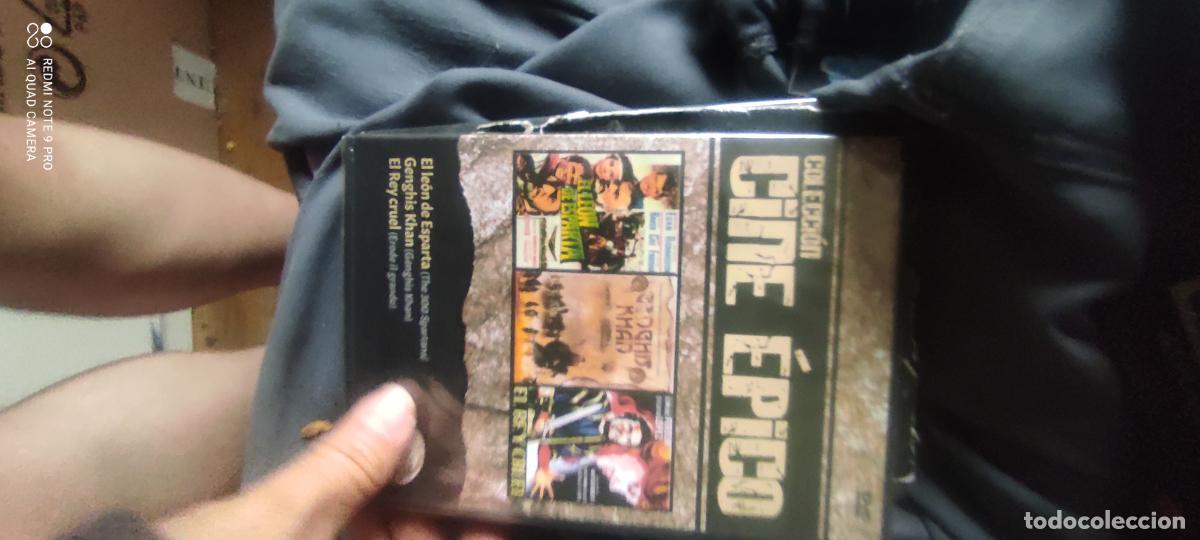 Cine: DVD CINE EPICO EL LEON DE ESPARTA - GENGHIS KHAN - EL REY CRUEL