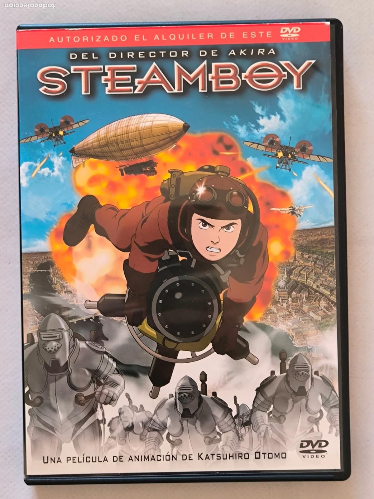 Cine: DVD STEAMBOY - EDICION DE ALQUILER - KATSUHIRO OTOMO (EJ)