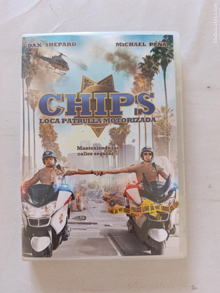 Cine: DVD CHIPS LOCA PATRULLA MOTORIZADA - DAX SHEPARD, MICHAEL PE&Ntilde;A (DT)