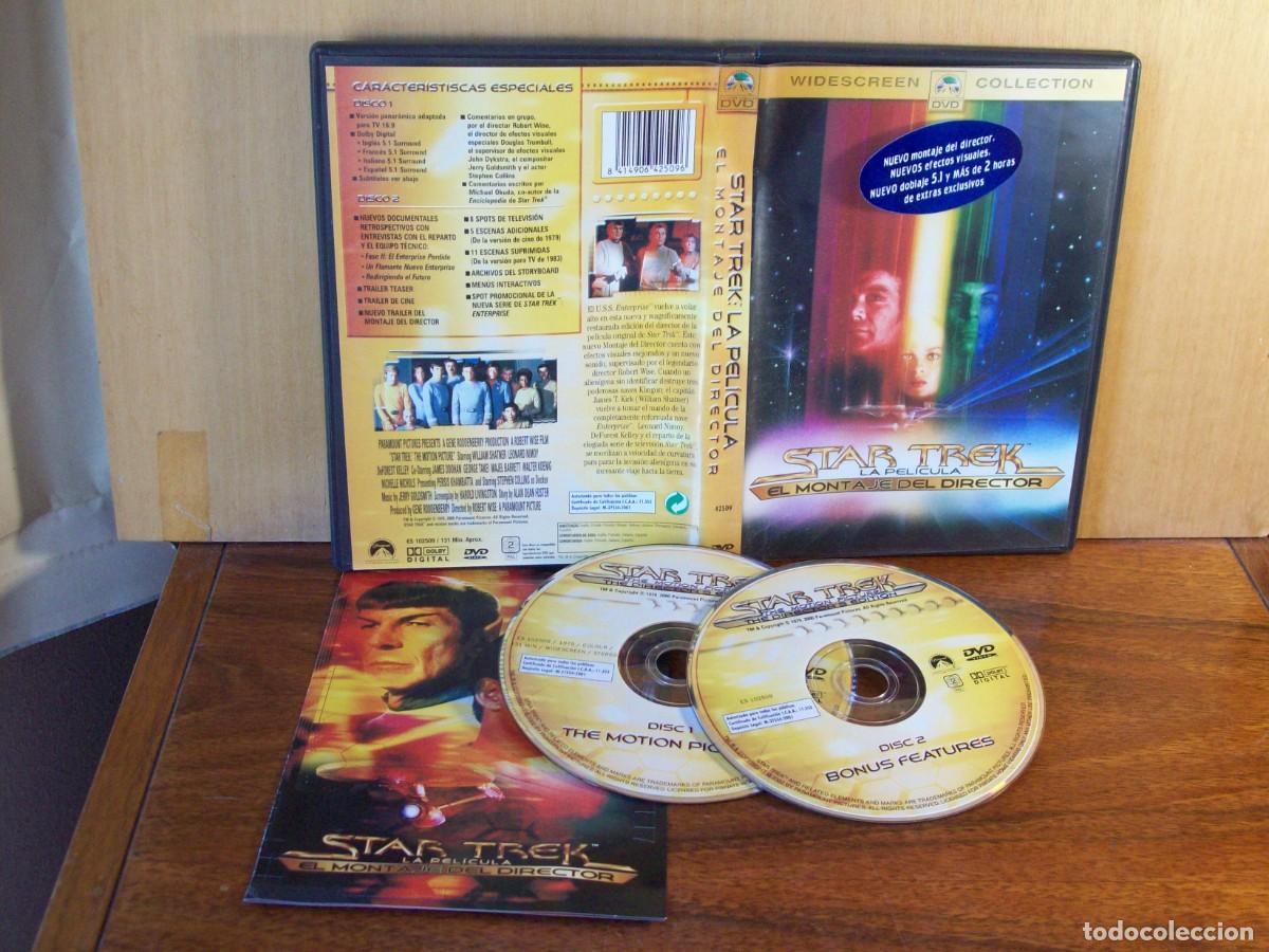 Cine: STAR TREK LA PELICULA EL MONTAJE DEL DIRECTOR - WILLIAM SHATNER - LEONARD LIMOY - DOBLE DVD