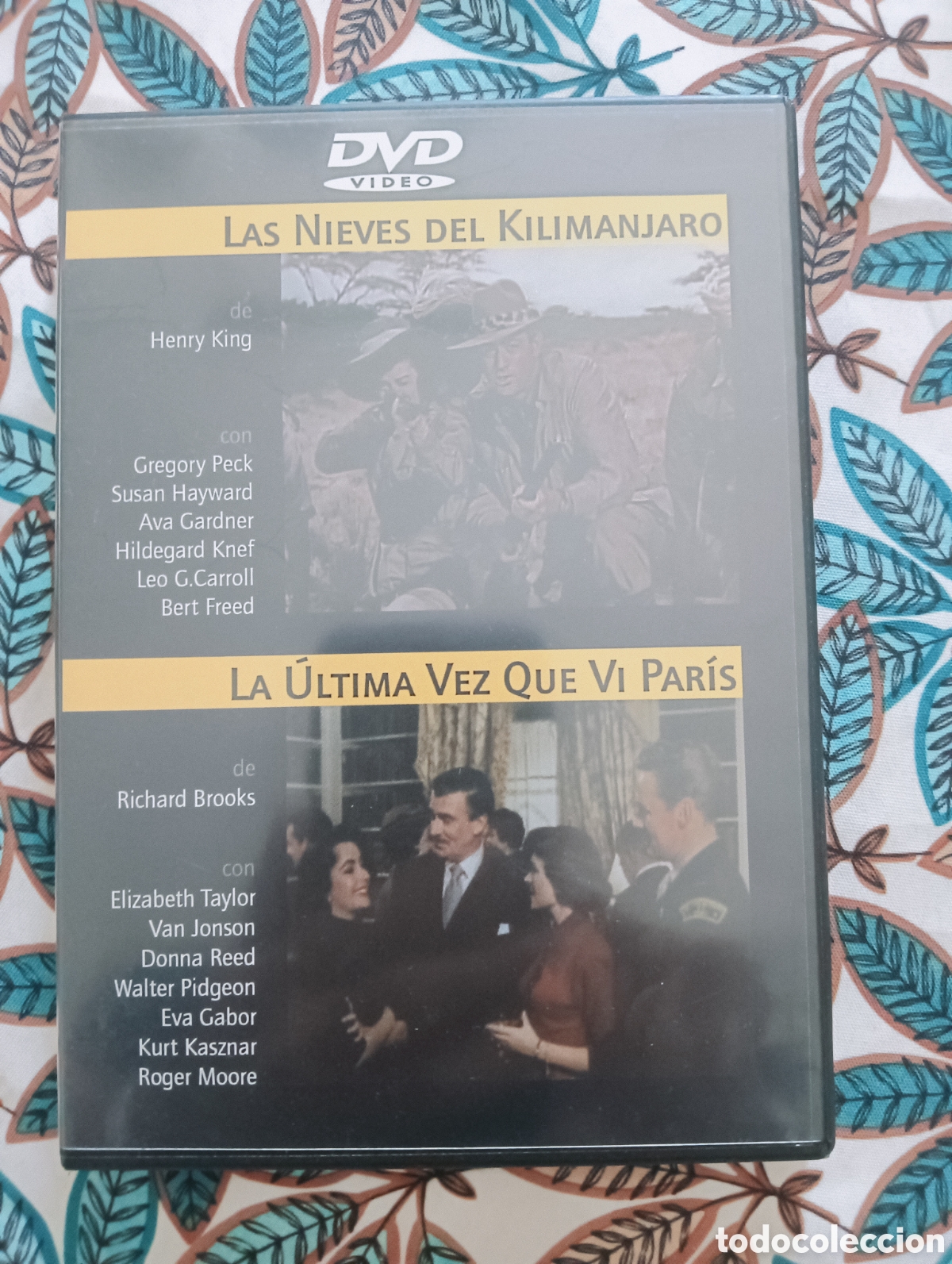 Cine: DVD - LA &Uacute;LTIMA VEZ QUE VI PAR&Iacute;S, LAS NIEVES DEL KILIMANJARO