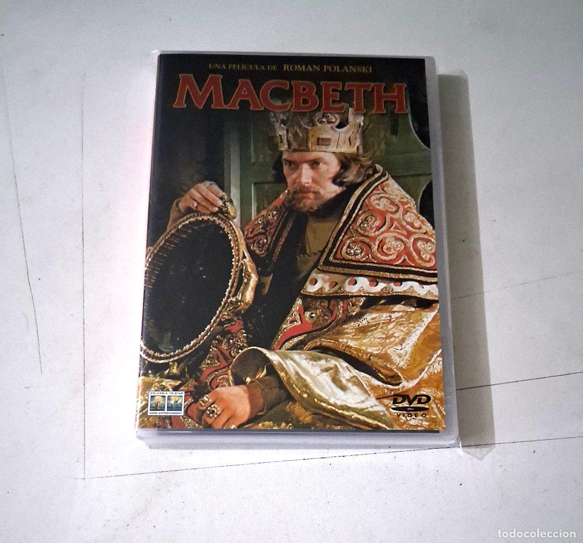 Cine: DVD &rdquo;MACBETH&rdquo; COMO NUEVO ROMAN POLANSKI JON FINCH FRANCESCA ANNIS MARTIN SHAW
