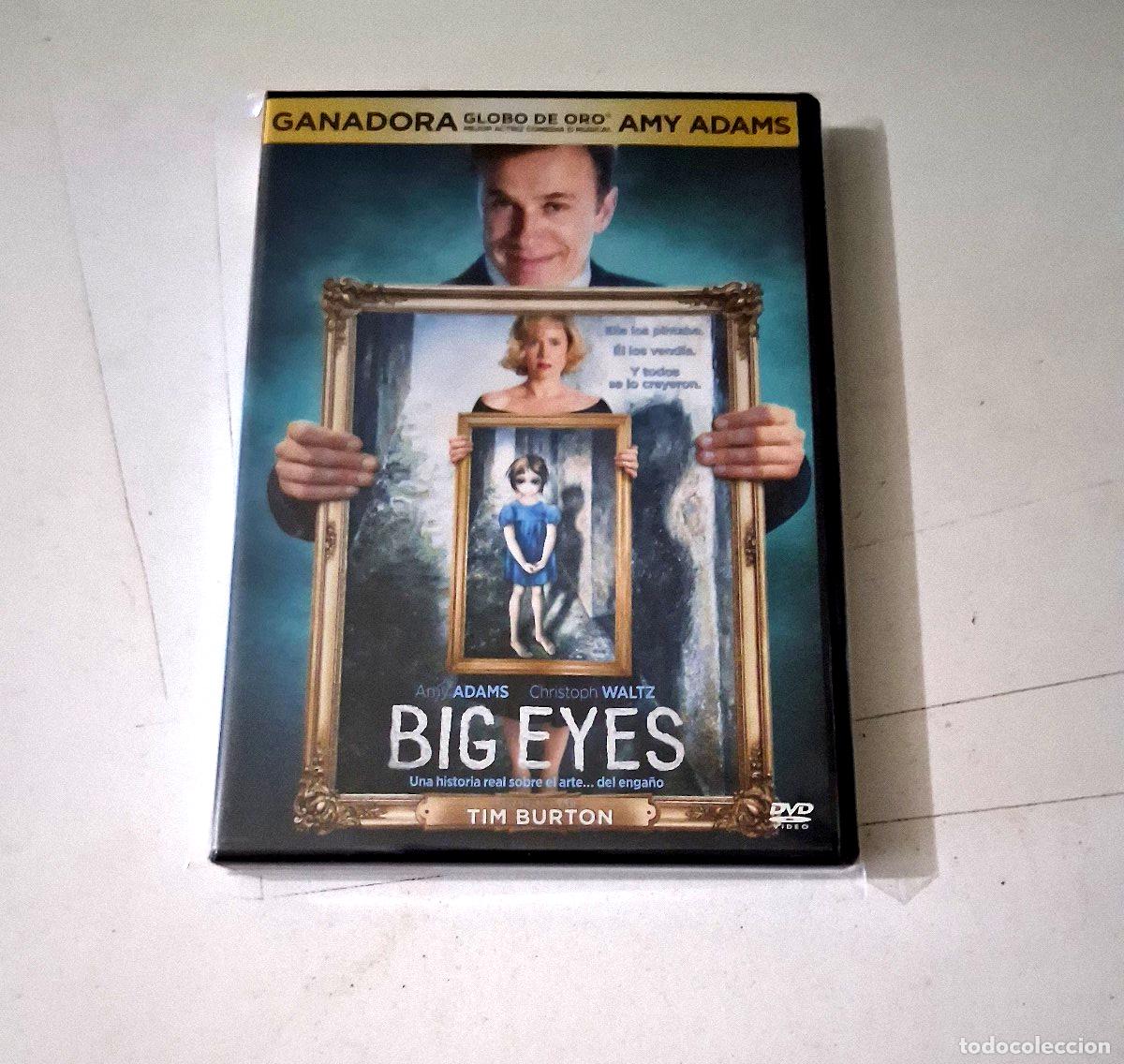Cine: DVD &rdquo;BIG EYES&rdquo; TIM BURTON AMY ADAMS CHRISTOPH WALTZ DANNY HUSTON