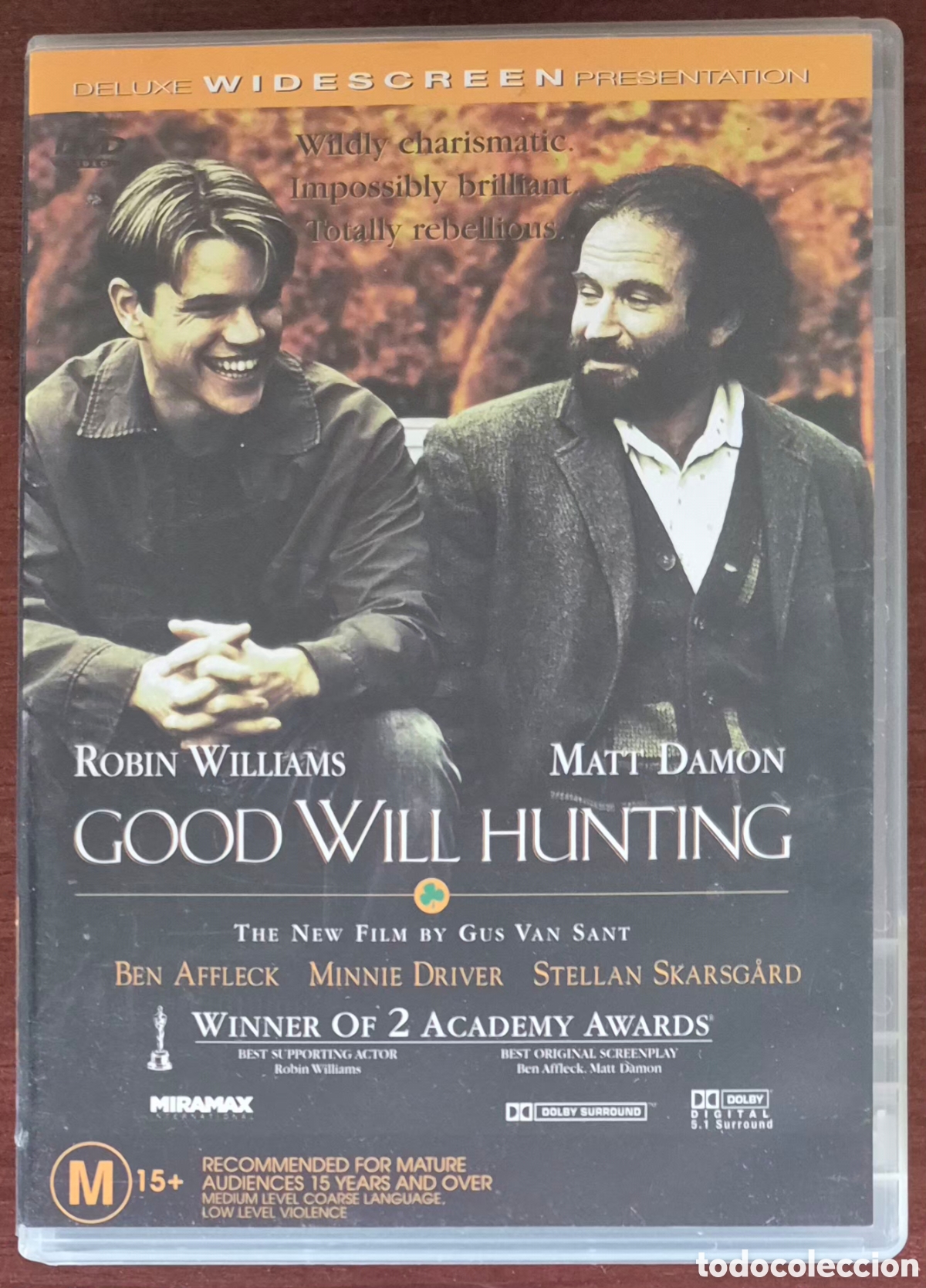 Cine: DVD - GOOD WILL HUNTING (DIRECCI&Oacute;N: GUS VAN SANT)