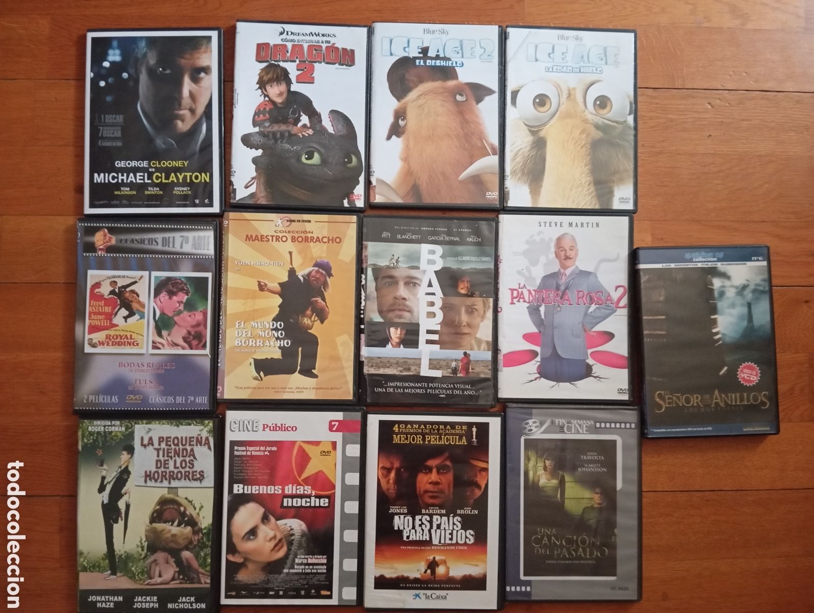 Cine: Pel&iacute;culas DVD 13 titulos