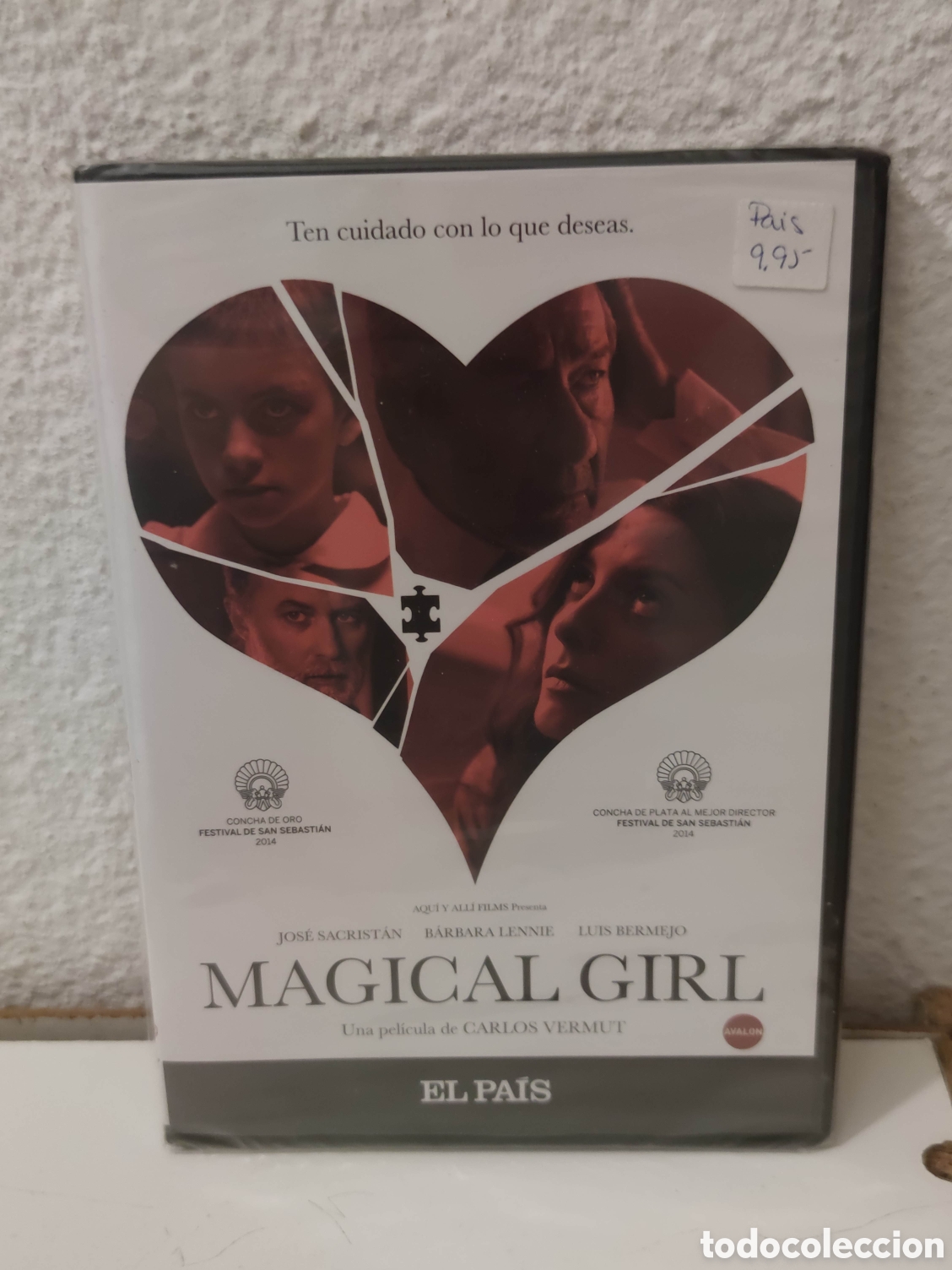 Cin&eacute;ma: Dvd - Magical Girl - Carlos Vermut - El Pais - Caja fina - Drama. Thriller | Crimen - Precintada