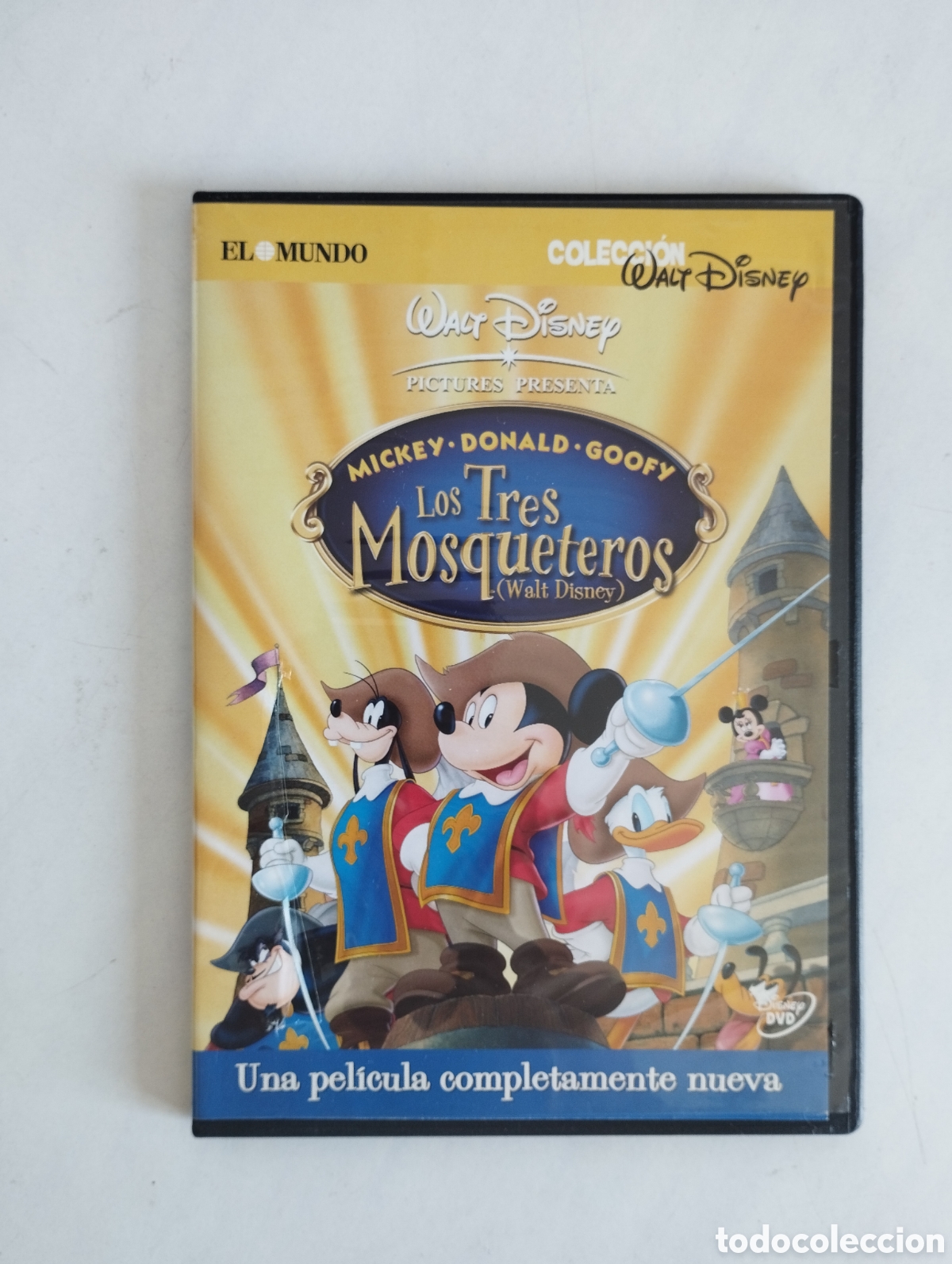 Cine: PELICULA DVD LOS TRES MOSQUETEROS WALT DISNEY (estuche slim)