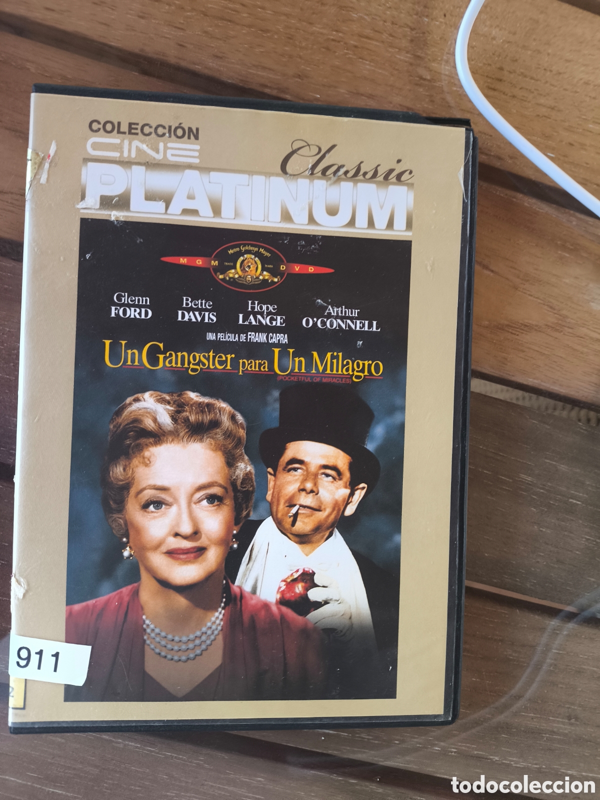 Cinema: DVD de un g&aacute;nster para un milagro.lote.U.n.911