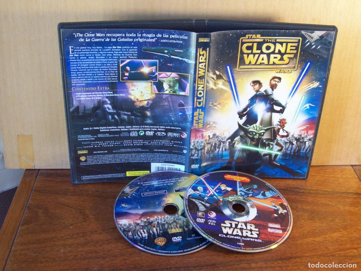 Cine: STAR WARS - THE CLONE WARS - DOBLE DVD