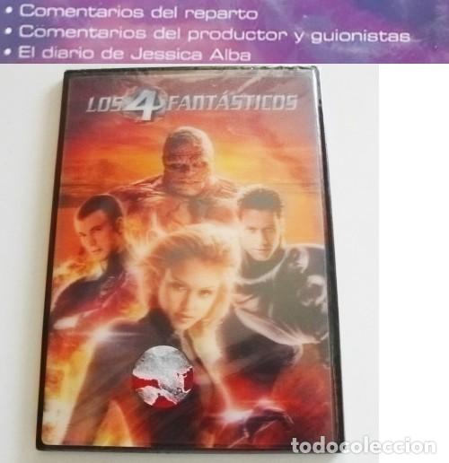 Cinema: LOS 4 FANT&Aacute;STICOS DVD PRECINTADO PEL&Iacute;CULA ACCI&Oacute;N PERSONAJE DE C&Oacute;MIC JESSICA ALBA EXTRAS CAR&Aacute;TULA 3D
