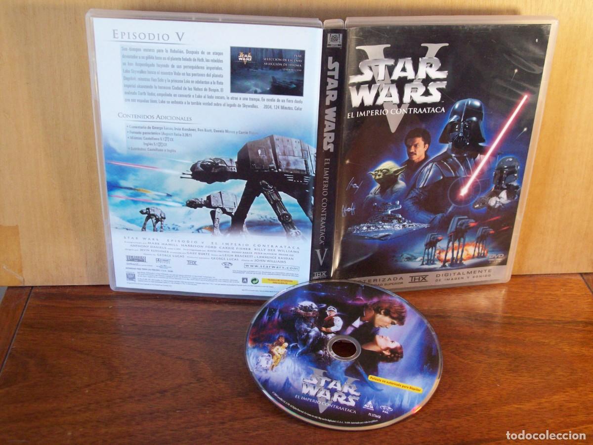 Cine: STAR WARS V EL IMPERIO CONTRAATACA - MARK HAMILL - HARRISON FORD - CARRIE FISHER - DVD