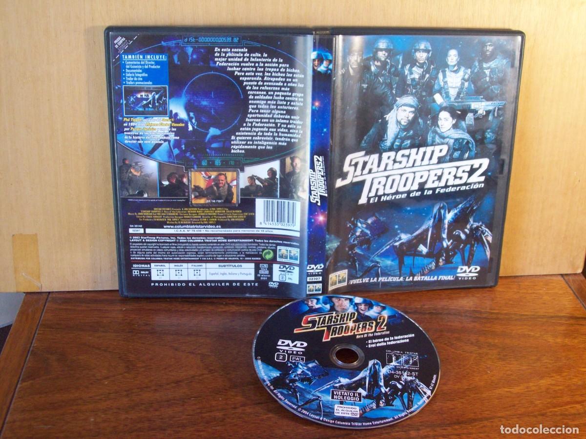 Cine: STARSHIP TROOPERS 2 EL HEROE DE LA FEDERACION - LA BATALLA FINAL - DVD