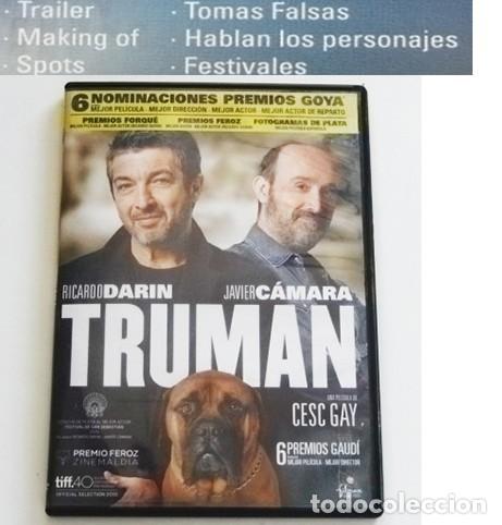 Cinema: TRUMAN DVD PEL&Iacute;CULA COMEDIA - RICARDO DAR&Iacute;N JAVIER C&Aacute;MARA - AMIGOS CESC GAY EXTRAS - VARIOS PREMIOS
