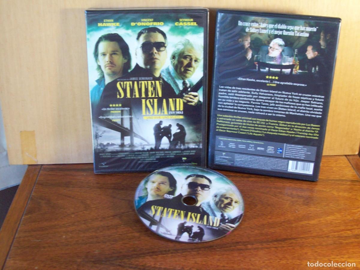 Cinema: STATEN ISLAND (UNO VIVE, OTRO MUERE) -ETHAN HAWKE - VINCENT D'ONOFRIO - DVD NUEVO PRECINTADO