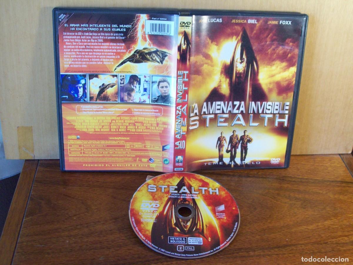 Cine: STEALTH (LA AMENAZA INVISIBLE) - JOS LUCAS - JESSICA BELL - JAMIE FOXX - DVD