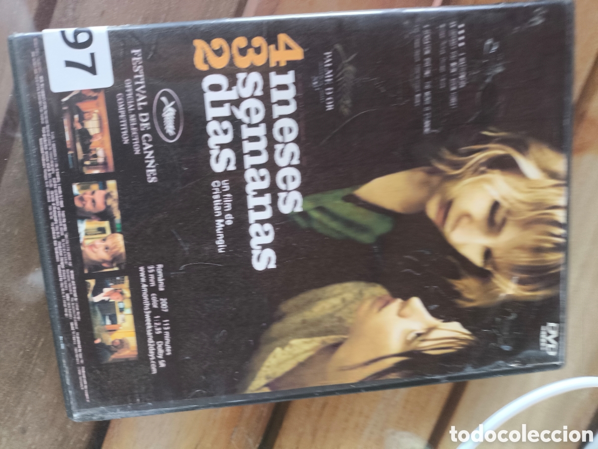 Cine: DVD de 4.meses 3.senanss 2dias.lote.M.n.0697