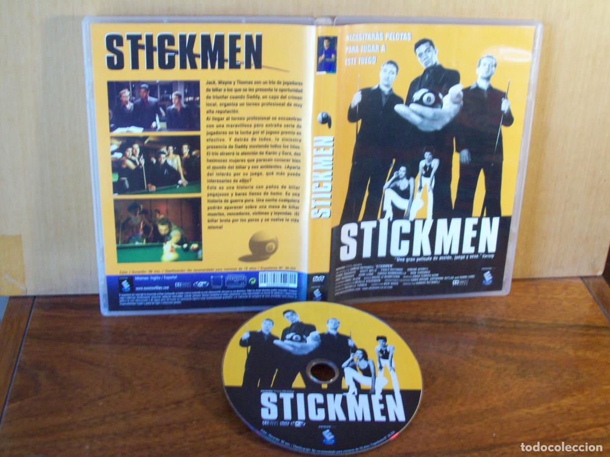 Cine: STICKMEN - ROBIE MAGASVA - SCOTT WILLS - PAOLO ROTONDO -SIMONE KESSELL - DVD