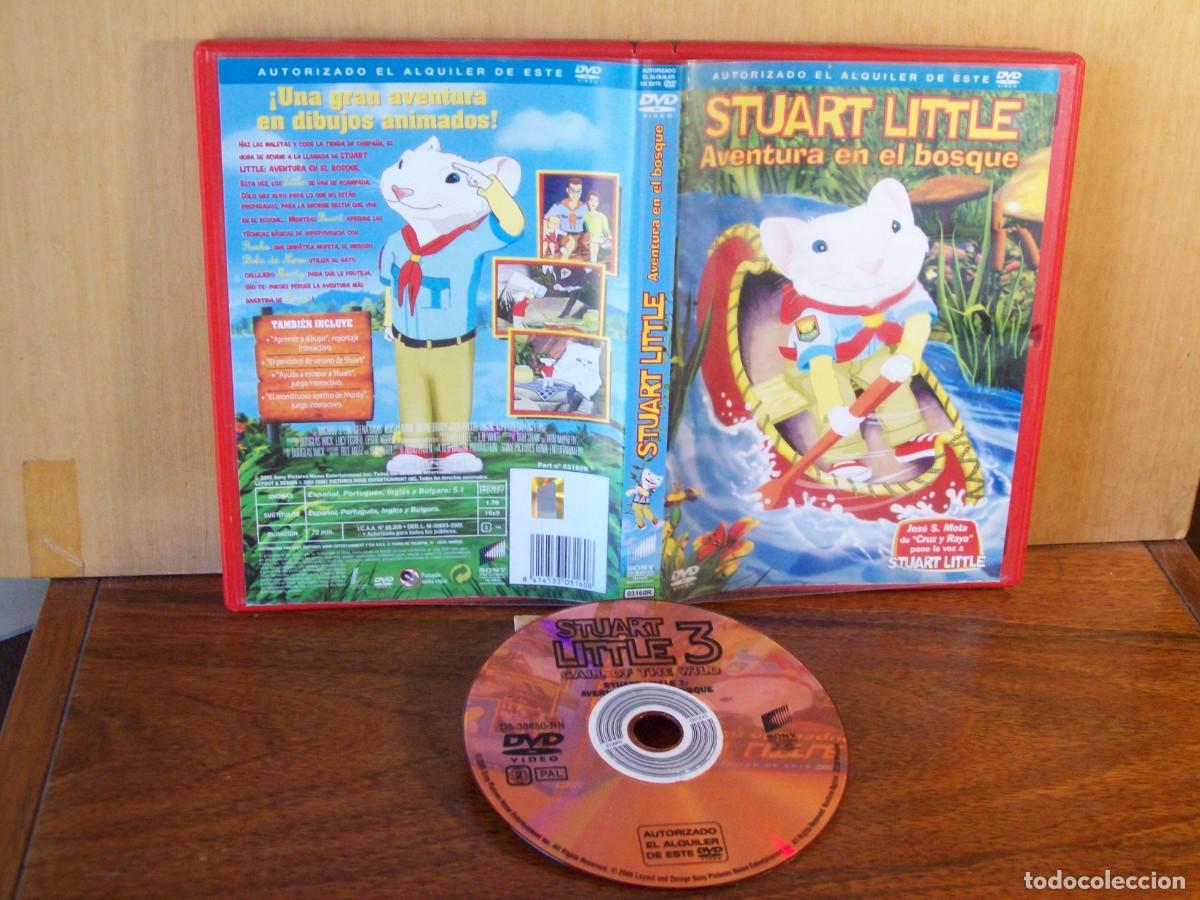 Cine: STUART LITTLE AVENTURAS EN BOSQUE - DVD DIBUJOS ANIMADOS ALQUILER