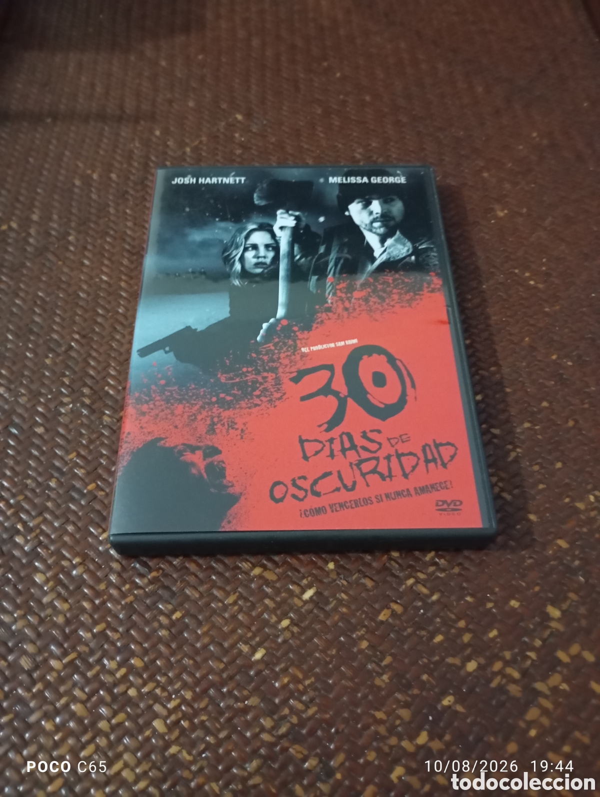 Cine: 30 d&iacute;as de oscuridad DVD como nuevo