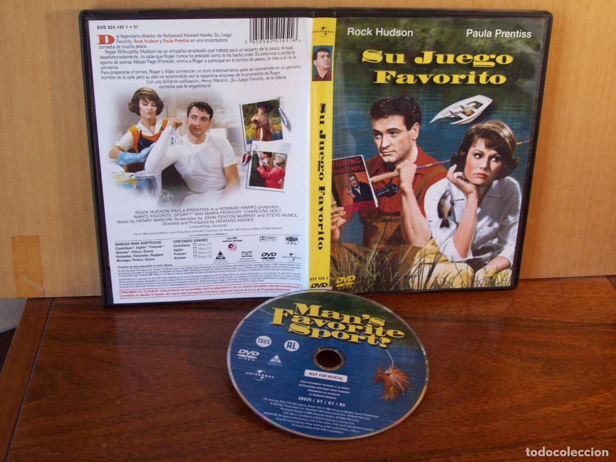 Cine: SU JUEGO FAVORITO - ROCK HUDSON - PAULA PRENTISS - MARIA PERSCHY - CHARLENE HOLT - DVD