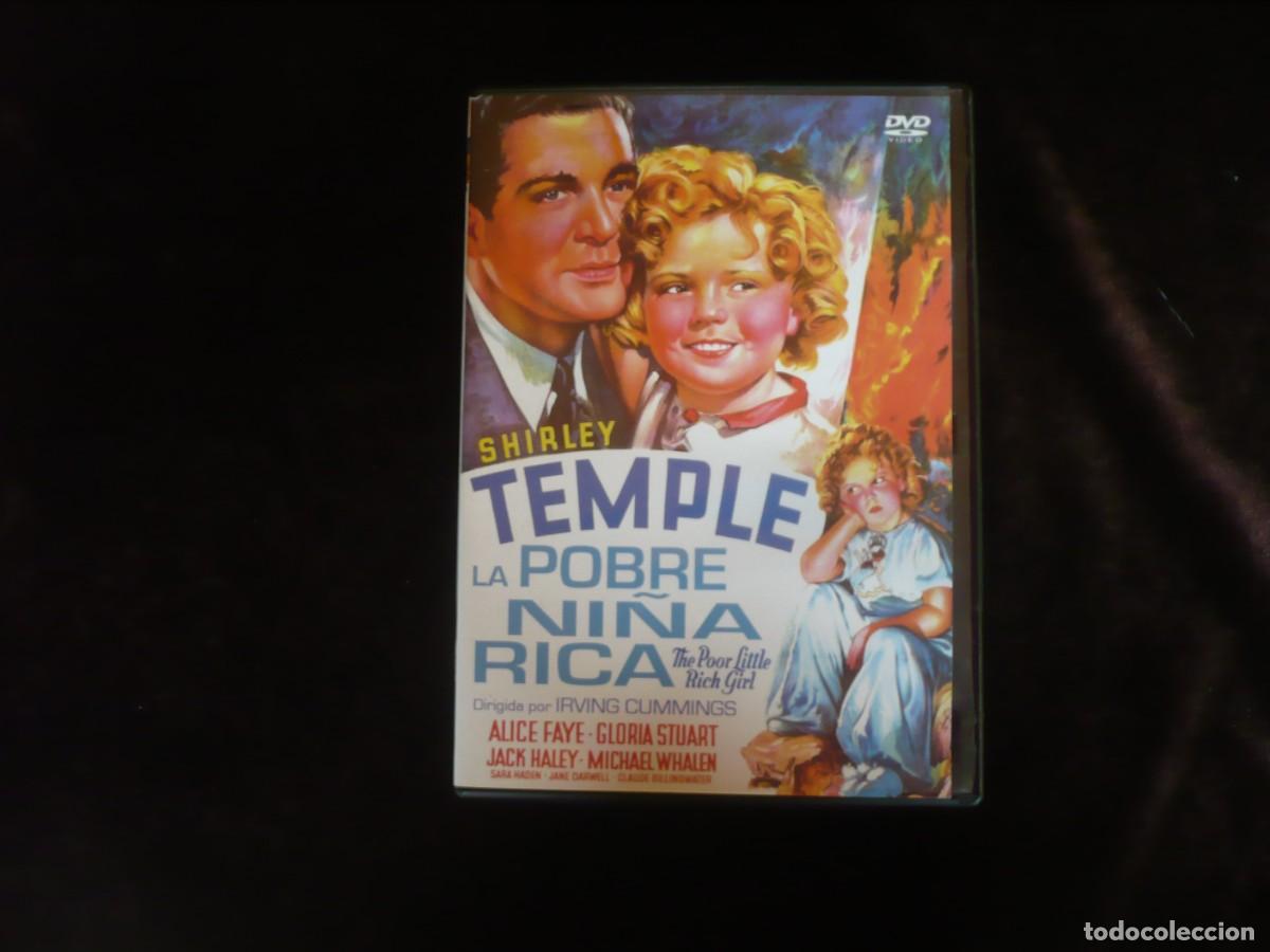 Cine: la pobre ni&ntilde;a rica - shirley temple - dvd como nuevo
