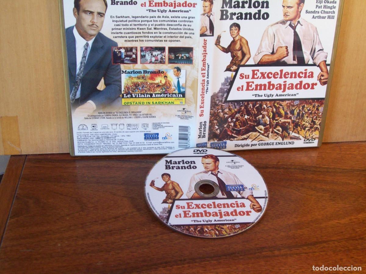 Cine: SU EXCELENCIA EL EMBAJADOR - MARLON BRANDO - EIJI OKADA - PAT HINGLE - SANDRA CHURCH - DVD