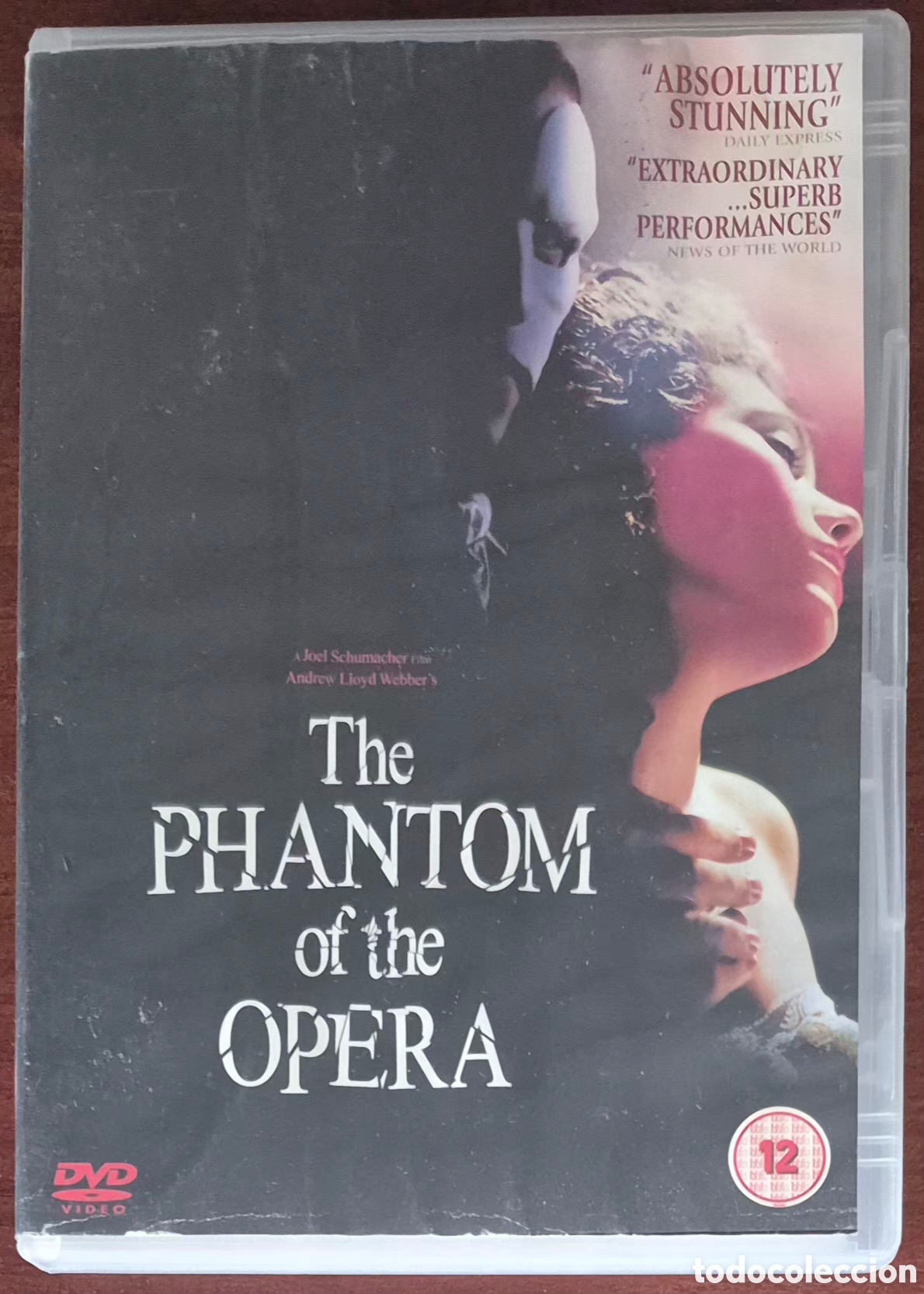 Cine: DVD X 2 DISCOS - THE PHANTOM OF THE OPERA (DIRECCI&Oacute;N: JOEL SCHUMACHER)