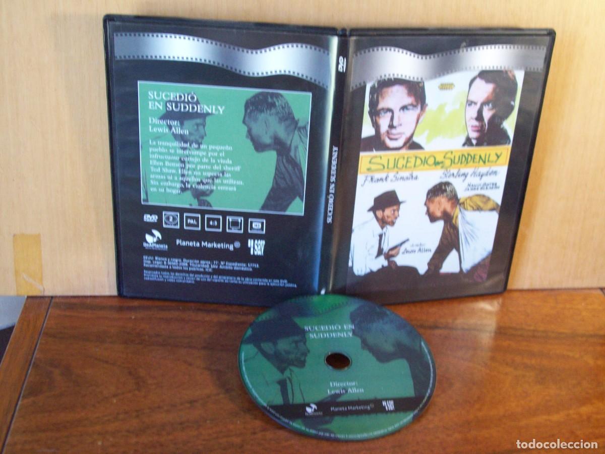 Cine: SUCEDIO EN SUDDENLY - FRANK SINATRA - STERLING HAYDEN - NANCY GATES - DVD CAJA FINA B/NEGRO