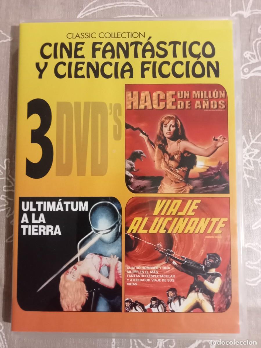 Cine: PACK: CINE FANT&Aacute;STICO Y DE CIENCIA FICCI&Oacute;N (3 DISCOS). DESCATALOGADO. TOTALMENTE NUEVA