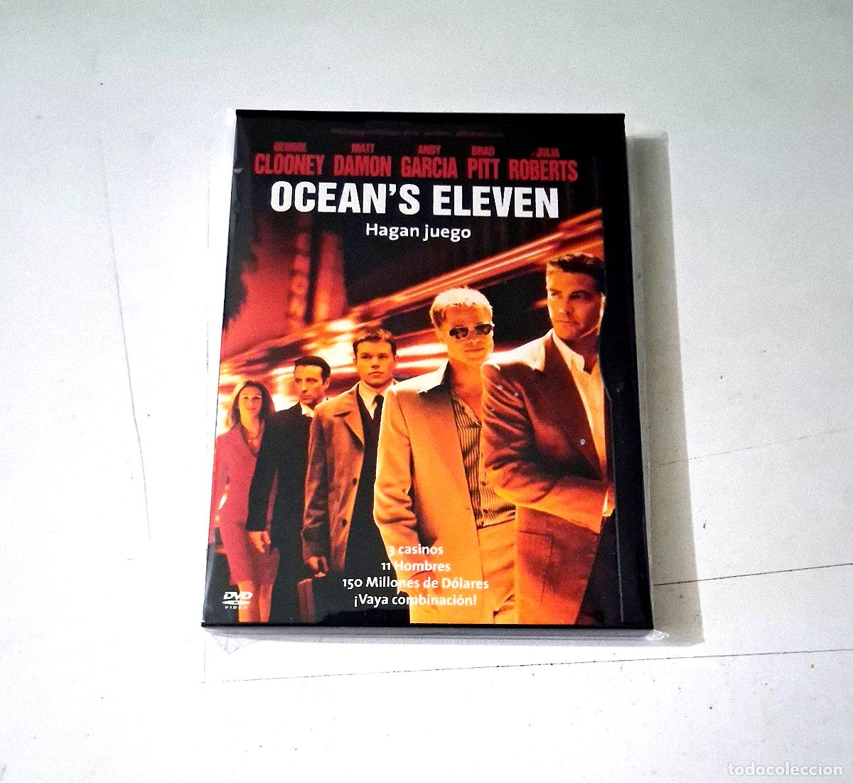 Cine: DVD &rdquo;OCEAN'S ELEVEN&rdquo; SNAPCASE STEVEN SODERBERGH GEORGE CLOONEY BRAD PITT MATT DA