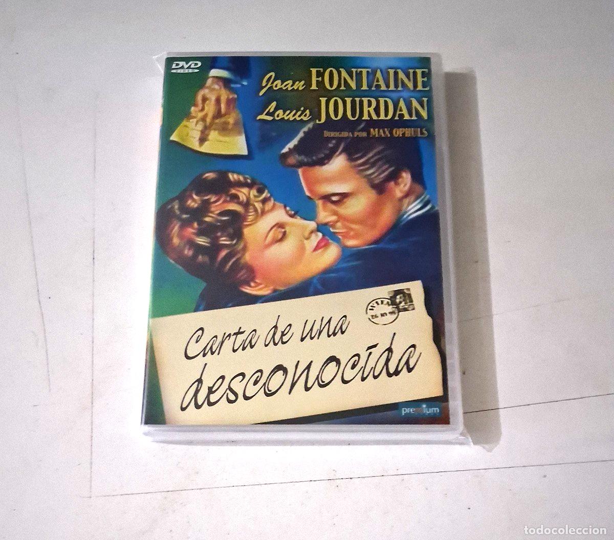 Cine: DVD &rdquo;CARTA DE UNA DESCONOCIDA&rdquo; COMO NUEVO MAX OPHULS MADY CHRISTIANS JOAN FONTAI