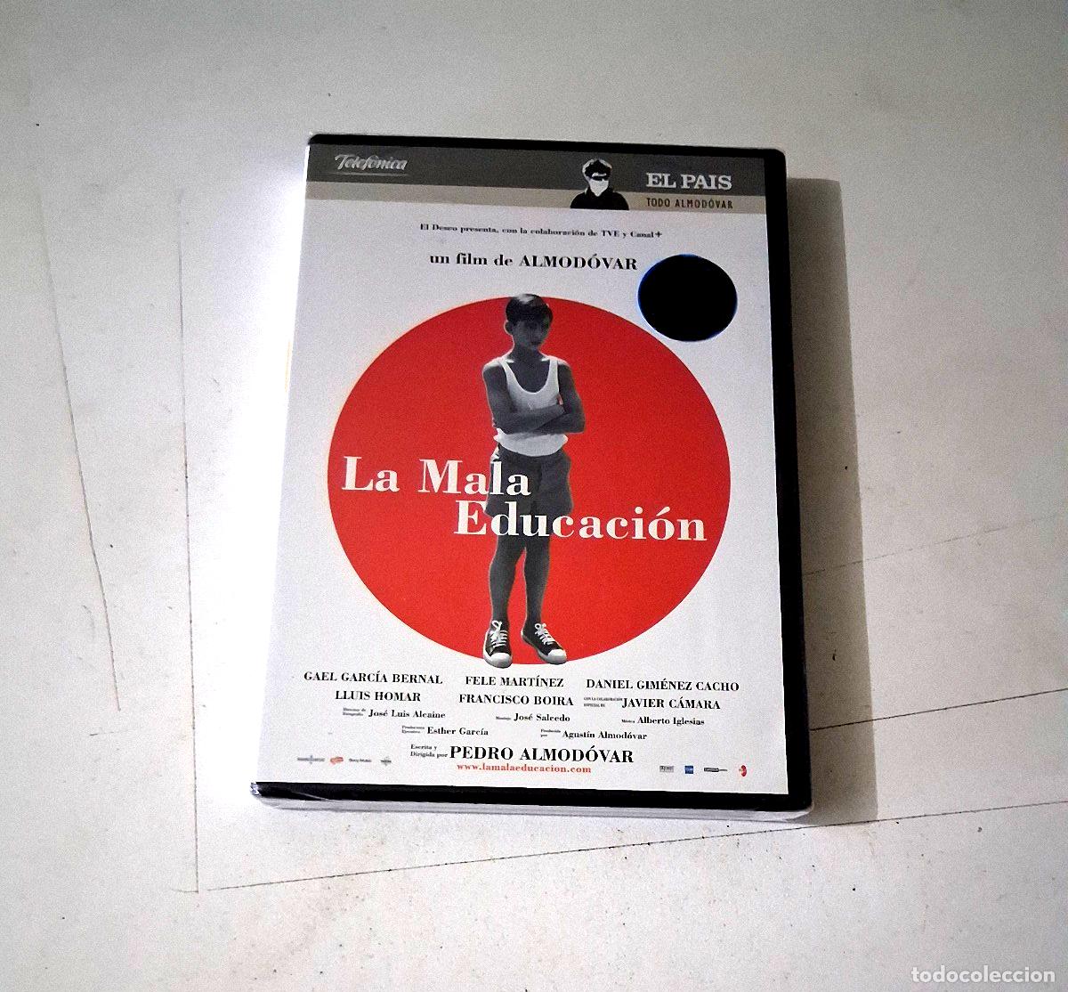 Cine: DVD &rdquo;LA MALA EDUCACION&rdquo; PEDRO ALMODOVAR GAEL GARCIA BERNAL FELE MARTINEZ PRECINT