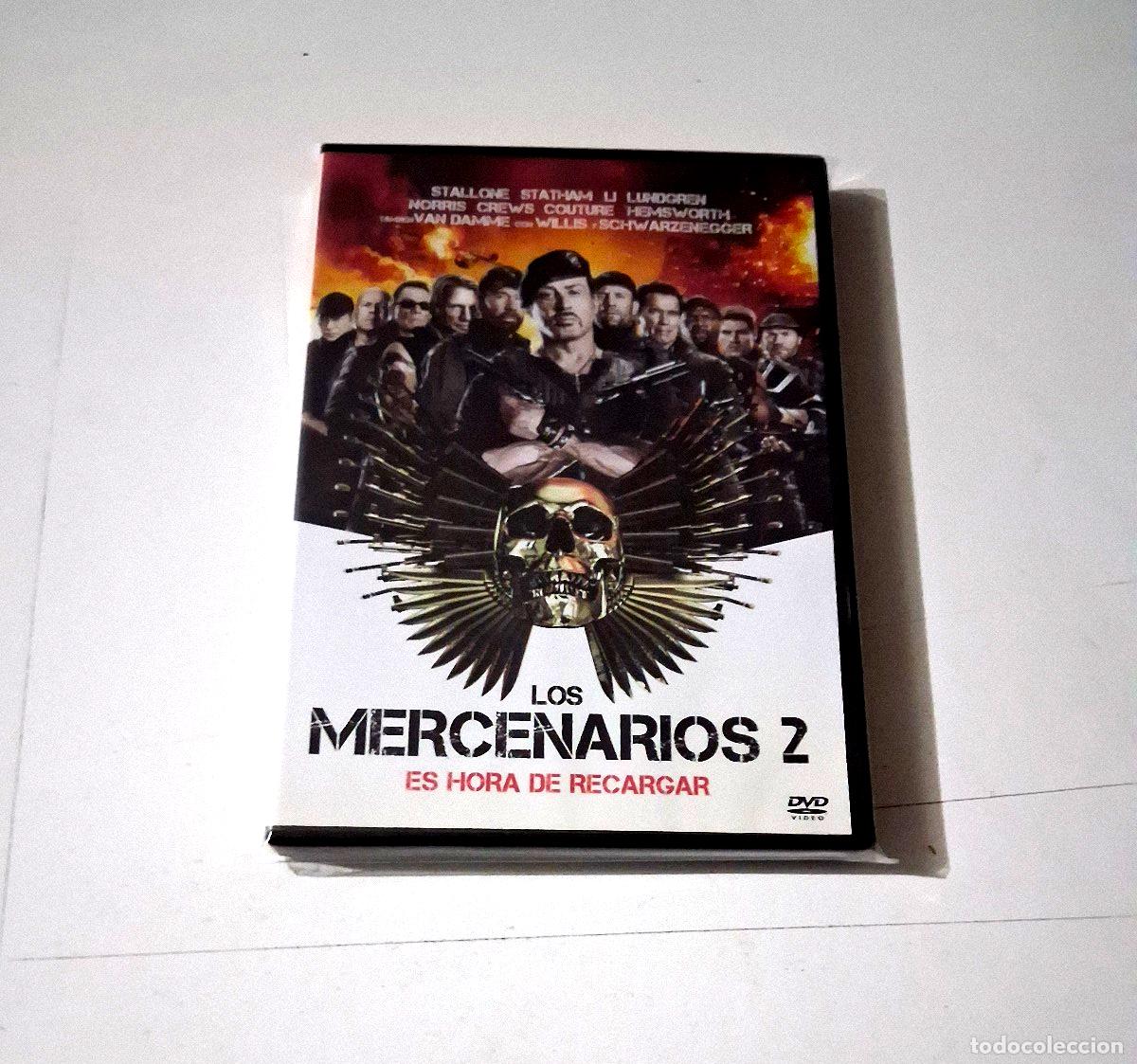 Cine: DVD &rdquo;LOS MERCENARIOS 2&rdquo; SYLVESTER STALLONE JASON STATHAM JET LI DOLPH LUNDGREN