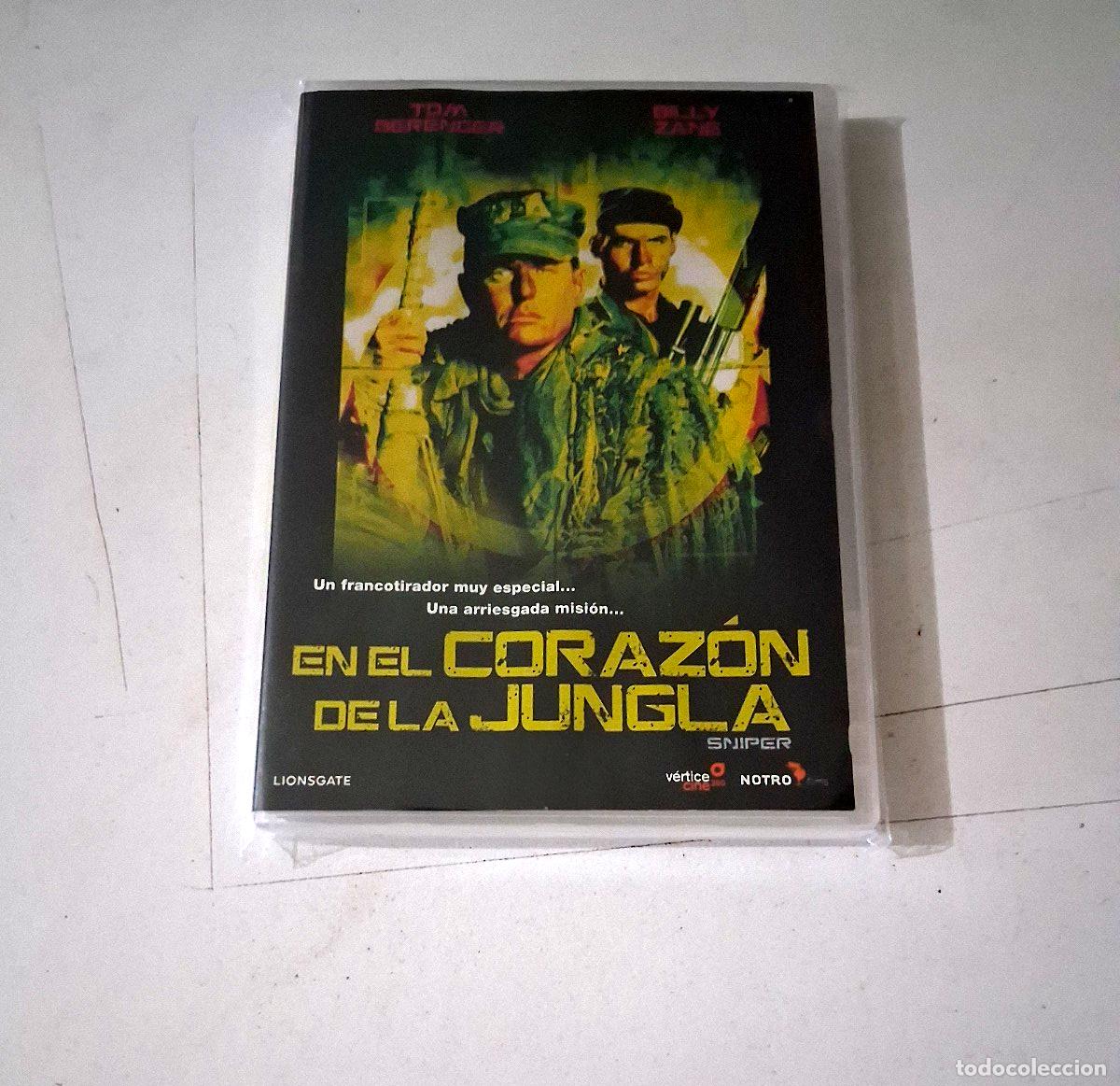 Cine: DVD &rdquo;SNIPER EN EL CORAZON DE LA JUNGLA&rdquo; TOM BERENGER LUIS LLOSA