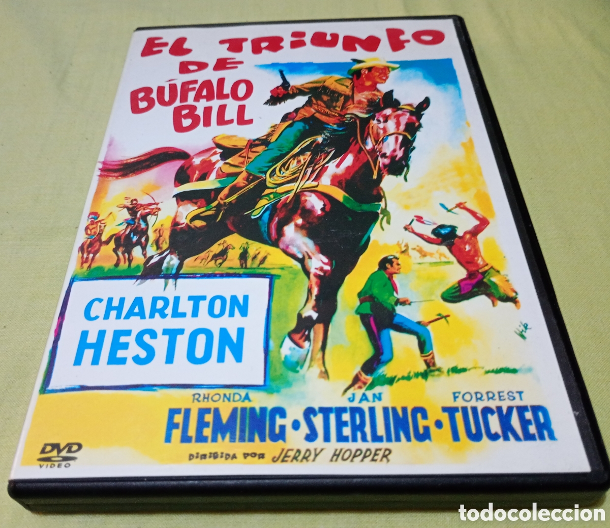 Cine: El triunfo de B&uacute;falo Bill DVD
