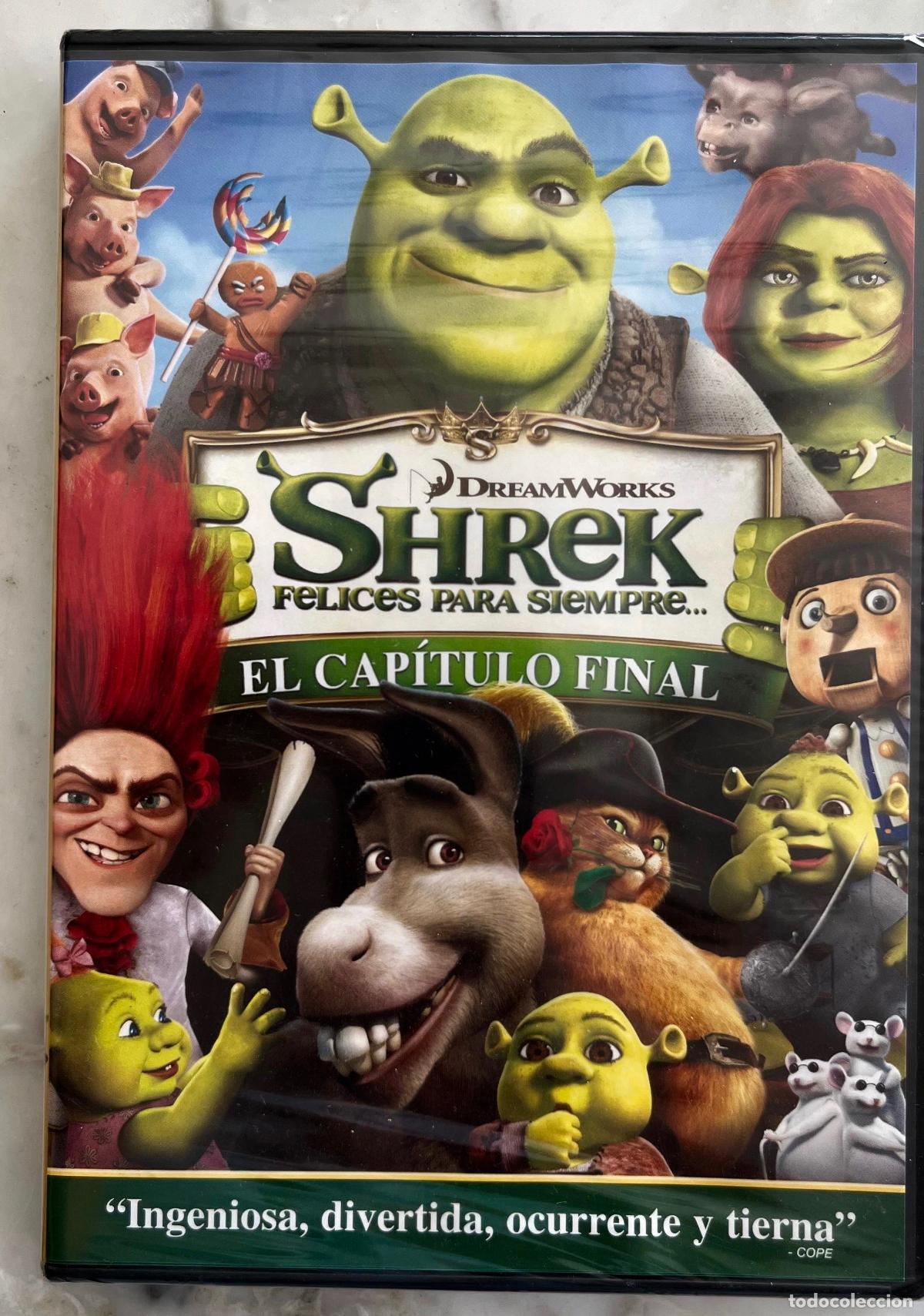 Cinema: SHREK. FELICES PARA SIEMPRE. EL CAPITULO FINAL. MIKE MITCHELL. DVD PROMOCIONAL AUN PRECINTADO